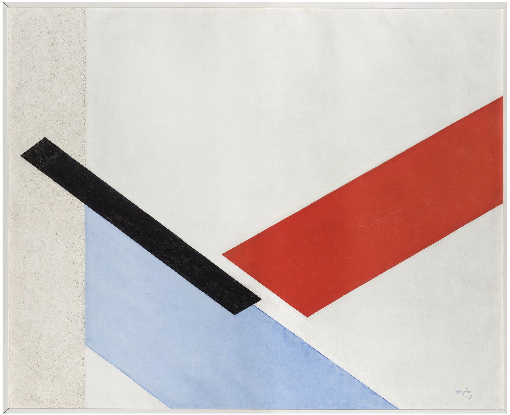 František Kupka: Diagonální roviny, 1931, olej, plátno, 90 x 110 cm