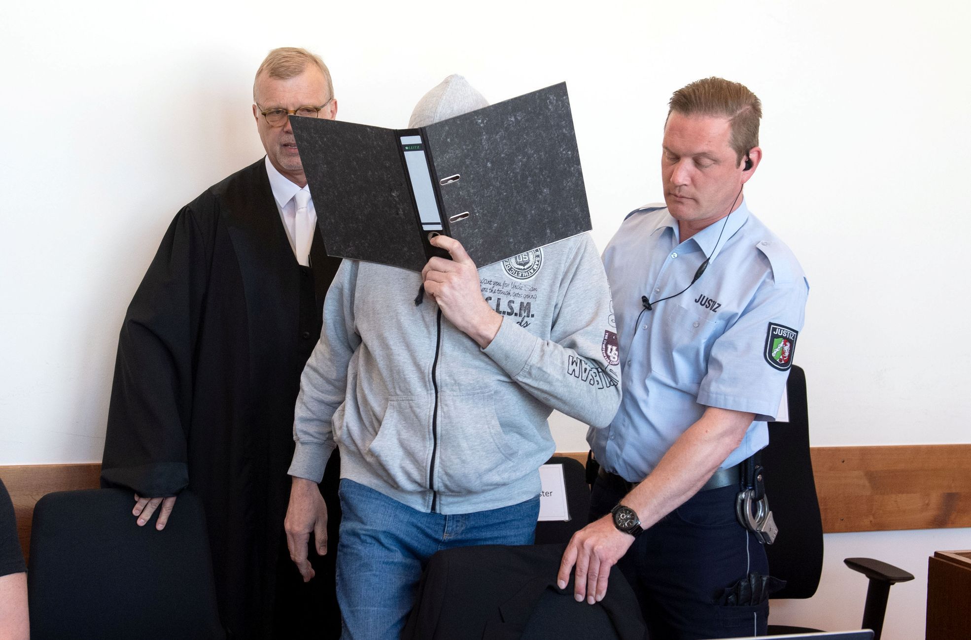 Šestapadesátiletý Andreas V. odsouzený za sexuální zneužívání dětí.