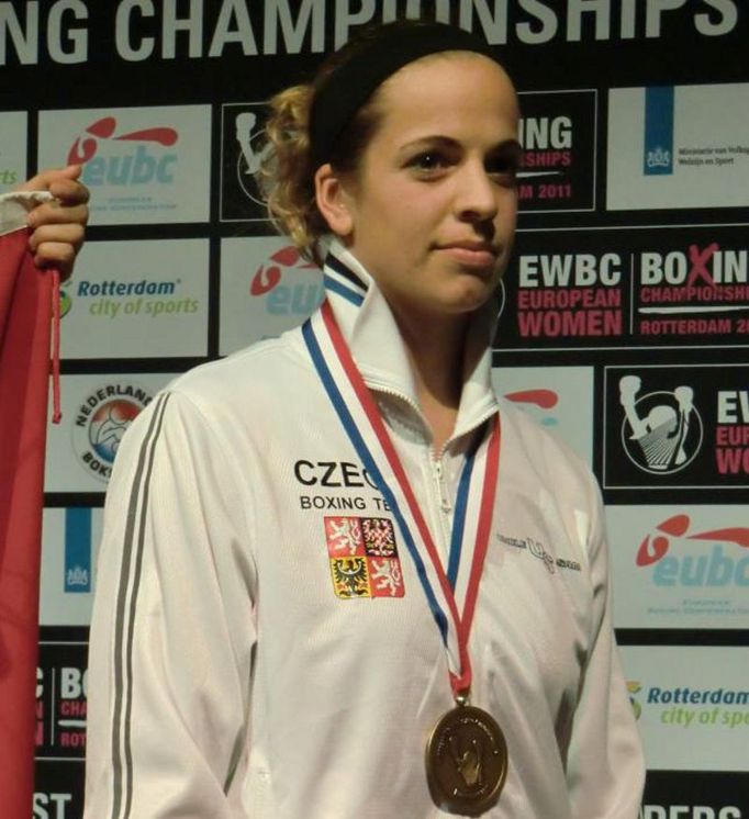 Česká boxerka Martina Schmoranzová