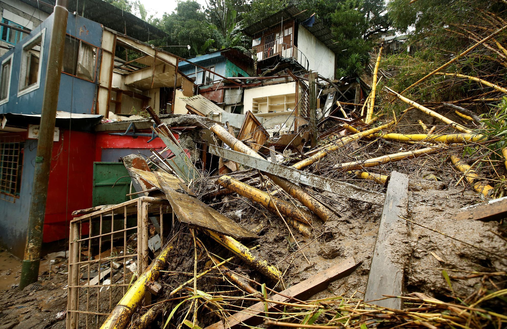 Hurikán Nate v Kostarice škody