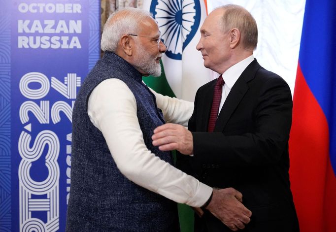 Světoví státníci přijíždí do Ruska na setkání skupiny BRICS.