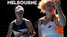 Barbora Krejčíková a Kateřina Siniaková ve finále Australian Open
