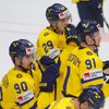 Smutní Švédové po porážce v semifinále MS 2024 Česko - Švédsko