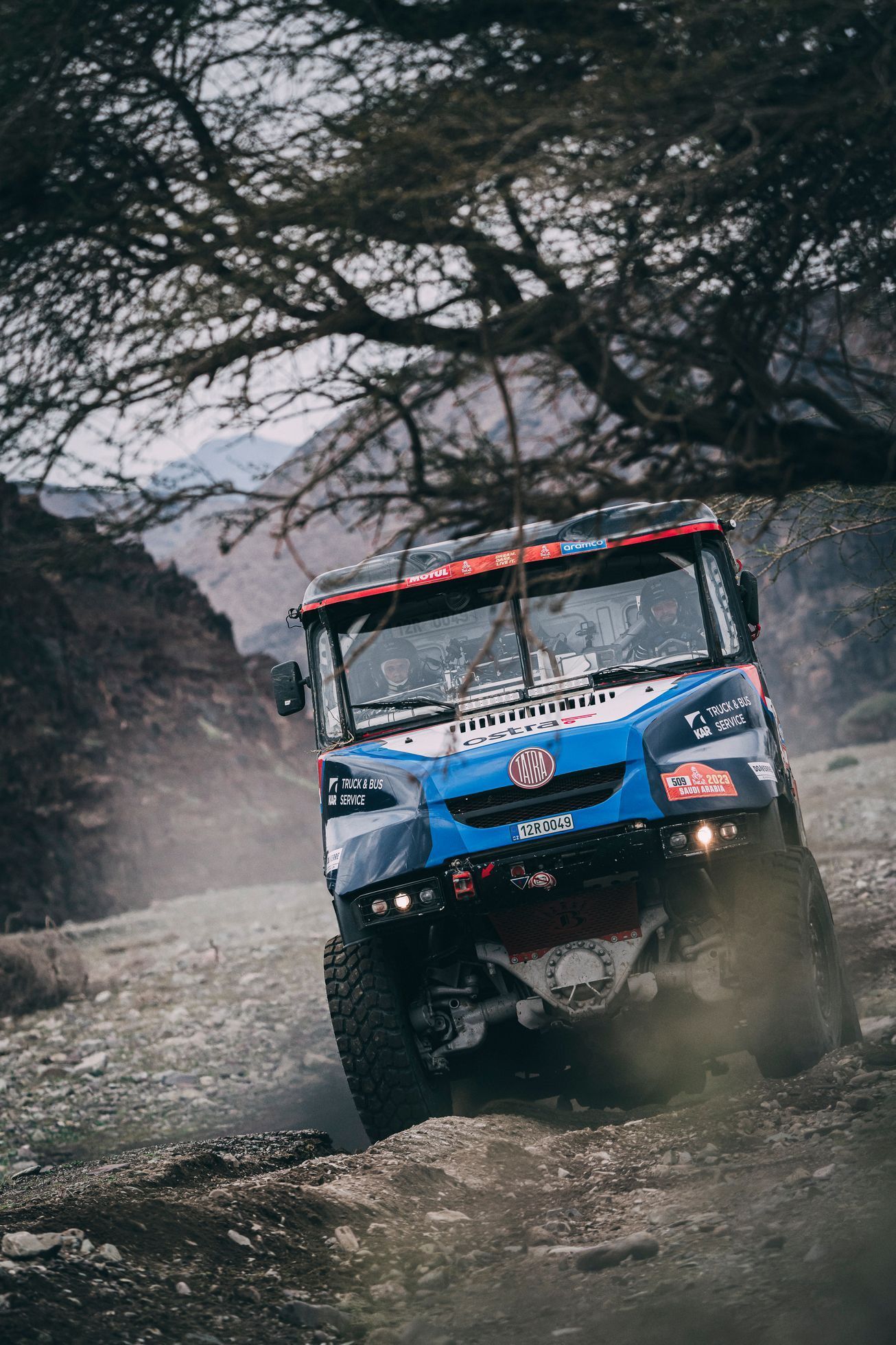 2. etapa Rallye Dakar 2023: Tomáš Vrátný, Tatra