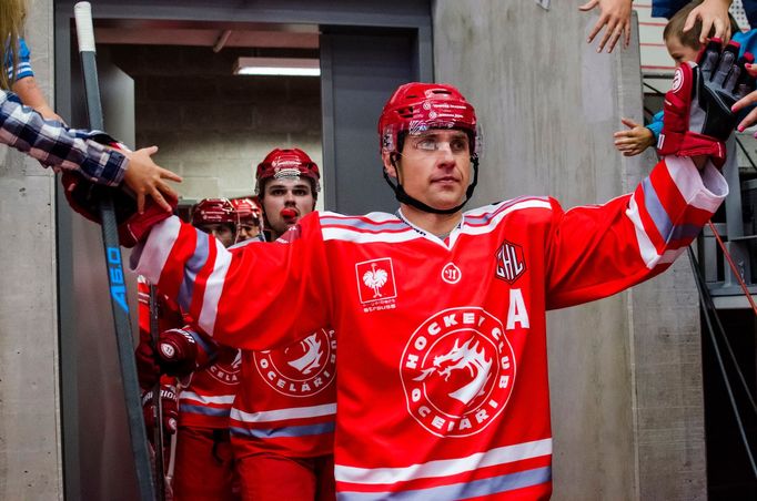 Třinec porazil doma KalPu Kuopio 6:0 a v hokejové lize mistrů postupuje - Jiří Polanský