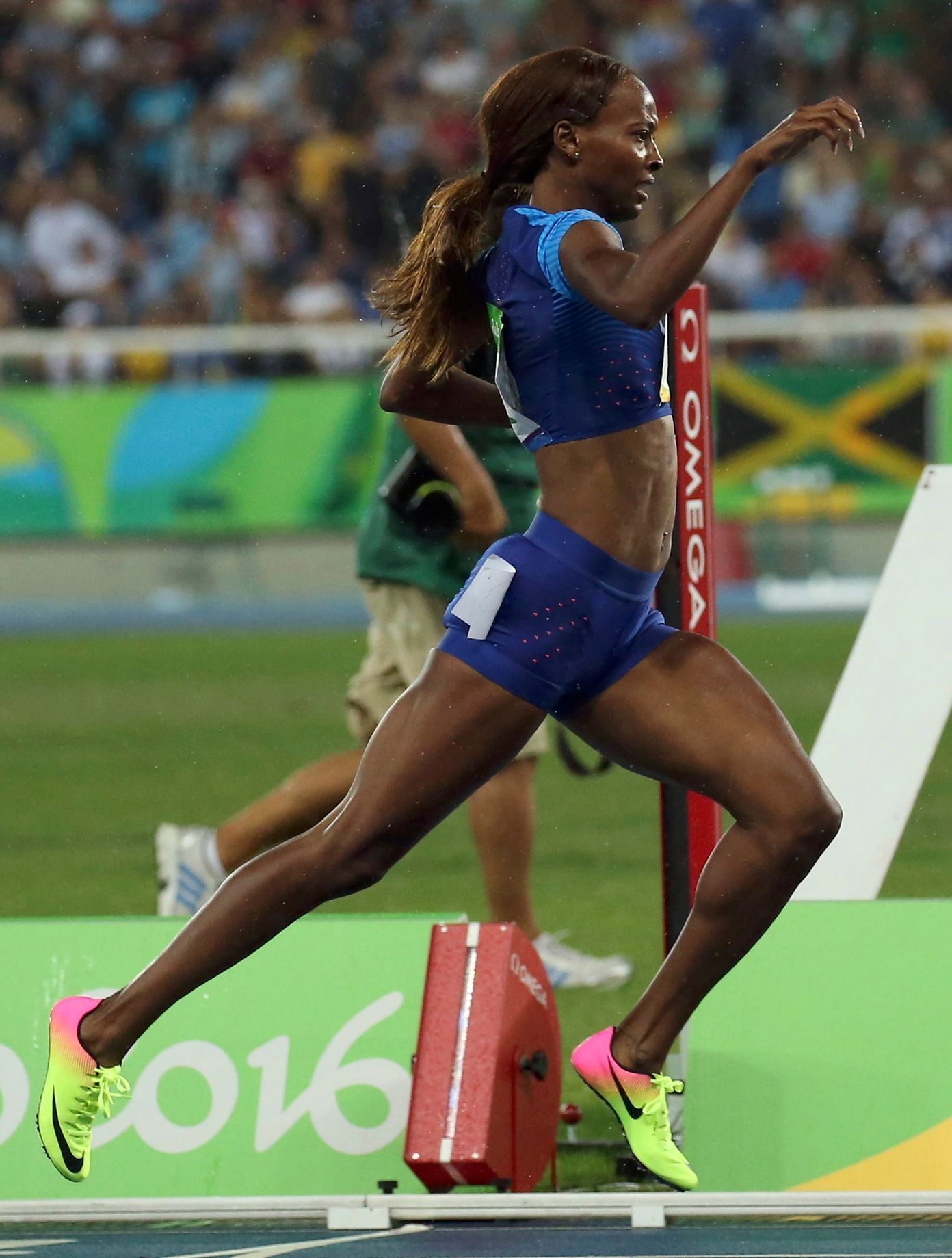 OH 2016, atletika-400 m př. Ž: Dalilah Muhammadová, USA