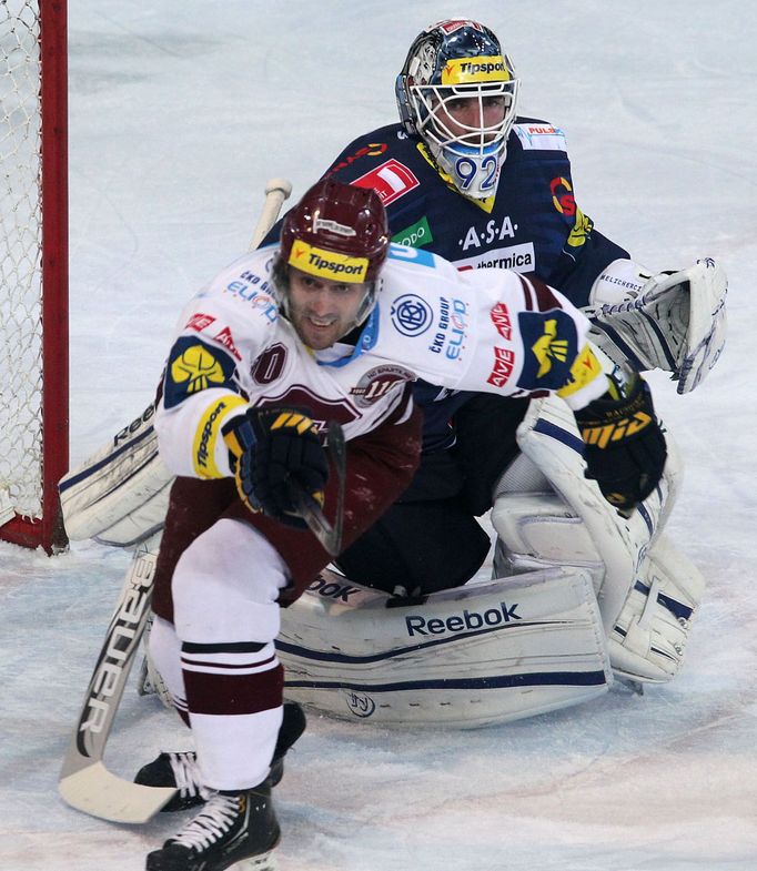 ELH, Sparta Praha - Liberec: Tomáš Rolinek - Marcel Melicherčík