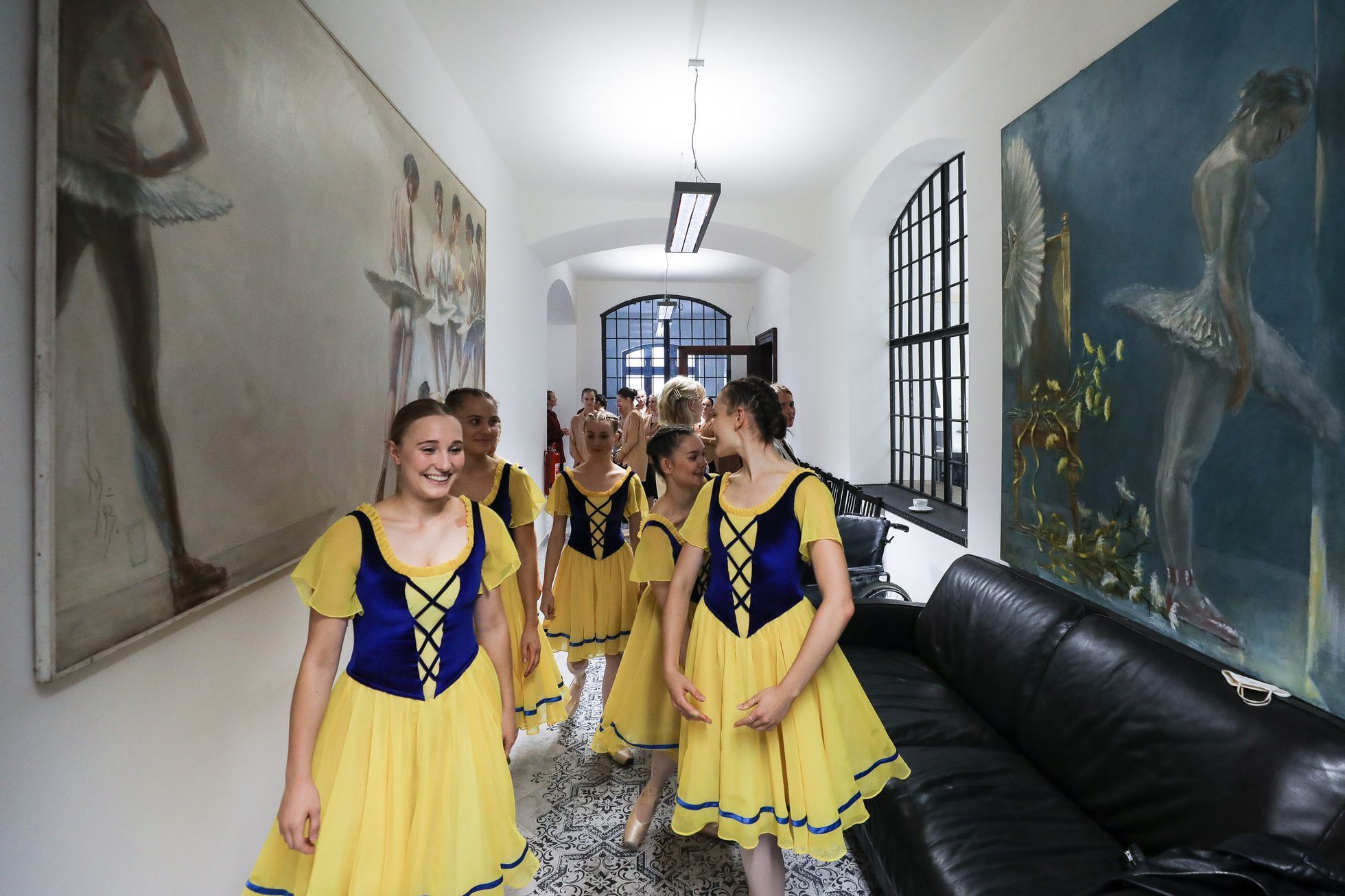 Branický pivovar jako Dům tanečního umění, Taneční centrum Praha, konzervatoř, tanec, balet, studenti, žáci, umění