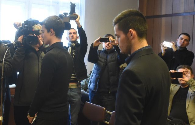 Útočníci, kteří napadli Michala Hrůzu, u soudu