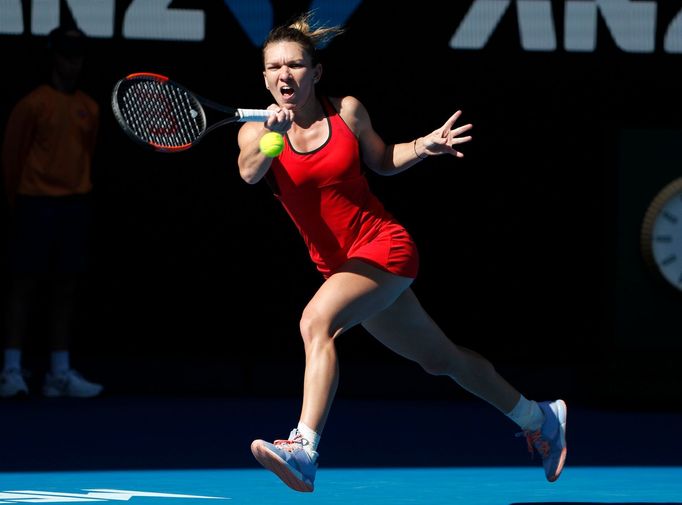 Simona Halepová na Australian Open 2018