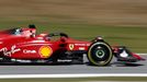 Testy F1 v Barceloně 2022: Charles Leclerc, Ferrari