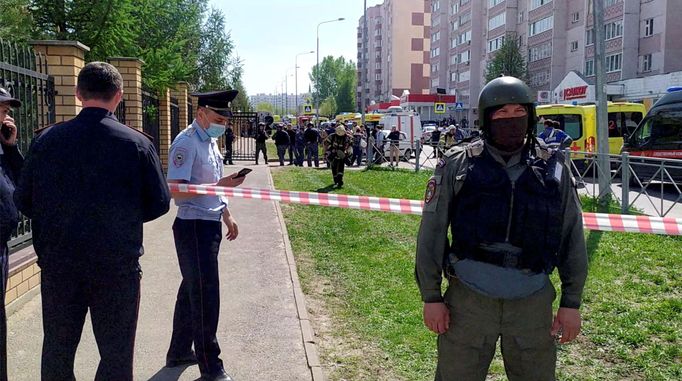 Okolí školy policie uzavřela.