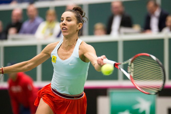 Plíšková vs. Buzarnescuová, Fed Cup Česko vs. Rumunsko