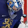 Harri Säteri v semifinále Slovensko - Finsko na ZOH 2022 v Pekingu