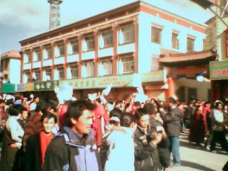 Protesty v Tibetu