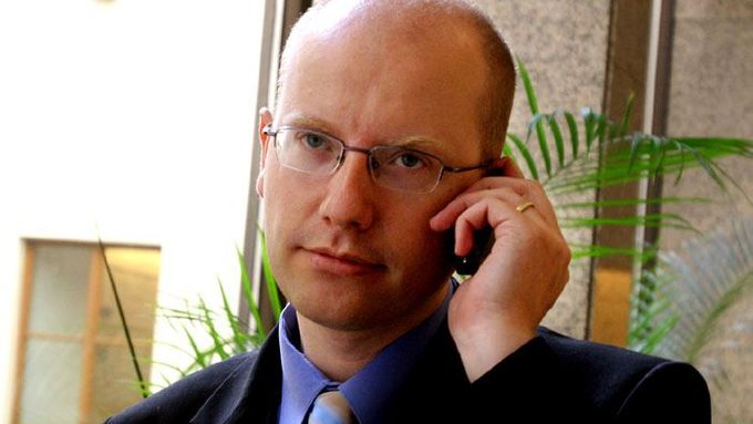 Stínový ministr financí Bohuslav Sobotka.