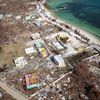 Zničené domy Panenské ostrovy Irma