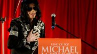 Michael Jackson na tiskové konferenci