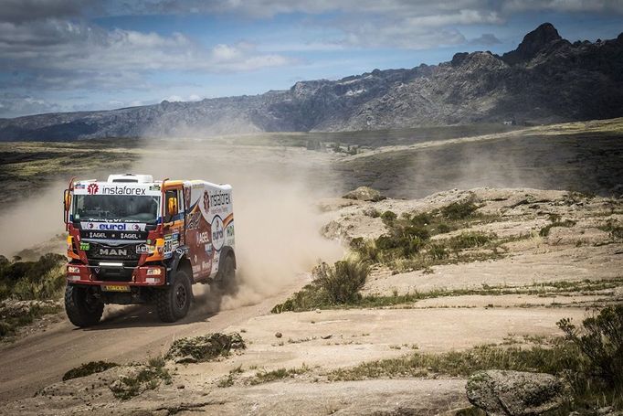 Rallye Dakar 2015: Aleš Loprais, MAN