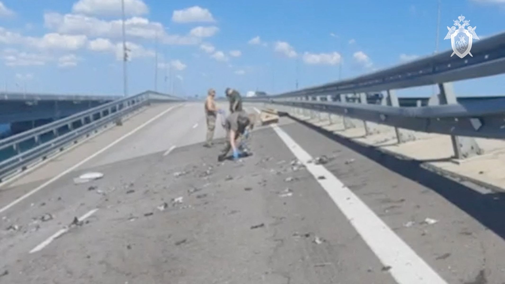 krymský most ukrajina invaze rusko útok