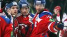 Hokej, KHL, Lev Praha - CSKA Moskva: radost Lva