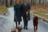 37. prezident Spojených států Richard Nixon měl za dobu v úřadu čtyři psy - pudla Vicky, teriéra Pashu, irského setra Kinga Timahoea a kokršpaněla Checkerse.