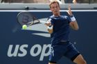 Lehečka na US Open poprvé prošel do osmifinále