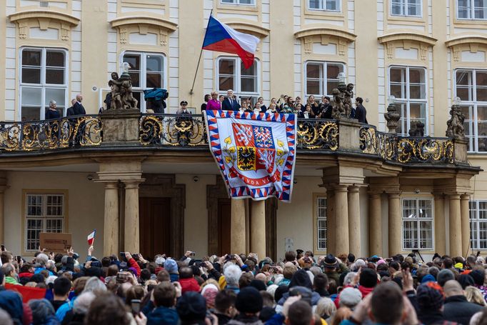 Petr Pavel složil slavnostní slib na společné schůzi obou komor Parlamentu na Pražském hradě a stal se novým českým prezidentem, Praha, 9. 3. 2023