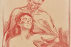 Edvard Munch (1863–1944): Dva lidé, 1920