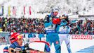 Biatlon, stíhací závod Oberhof (Soukalová, Dorinová-Habertová, Mäkäräinenová)