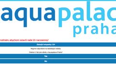 Podvodná stránka aquapalace spam vir