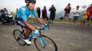 Nairo Quintana v 17. etapě Tour de France 2018