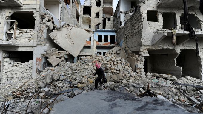 Syrské Aleppo, ilustrační foto