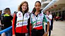 Grid girls na závodě MotoGP v Austinu