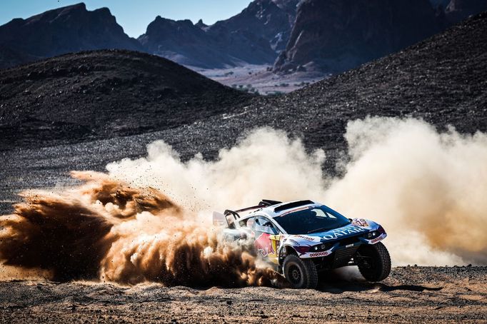 Násir Attíja (Prodrive) před Rallye Dakar 2024