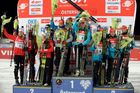 Jak minulá biatlonová sezona skončila, tak začala i ta nová. Čeští biatlonisté vyhráli úvodní závod nového ročníku seriálu Světového poháru ve švédském Östersundu...