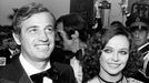 Jean-Paul Belmondo a Laura Antonelliová v roce 1974.