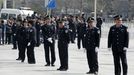 Na bezproblémový průběh ceremoniálu dohlížely tisíce policistů