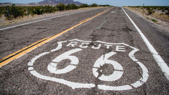 Route 66 patří k nejslavnějším dálnicím na světě.