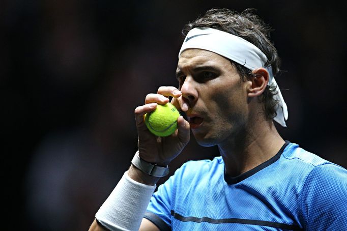 Rafael Nadal na Laver Cupu 2017