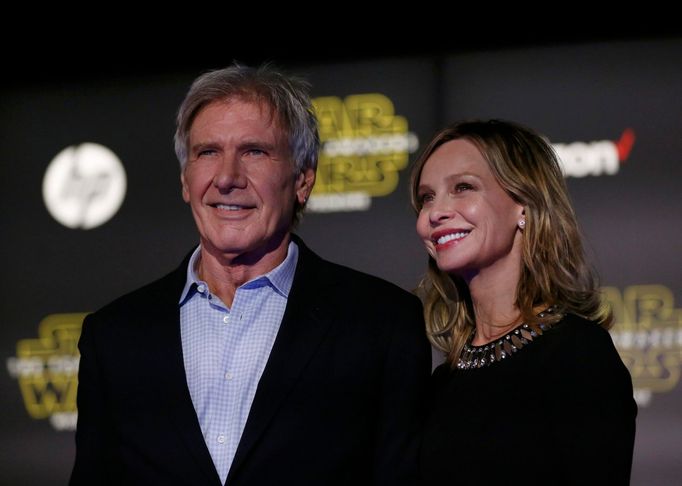 Harrison Ford se svojí ženou Calistou Flockhart.