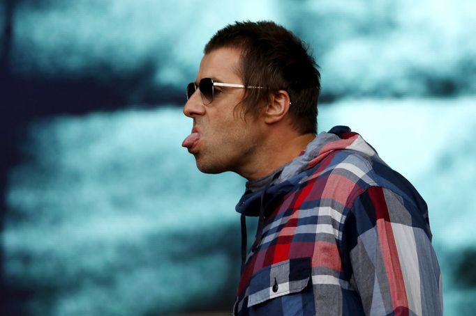 Liam Gallagher na Glastonbury.