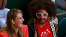 Australian Open: Viktoria Azarenková a její přítel, hudebník Redfoo