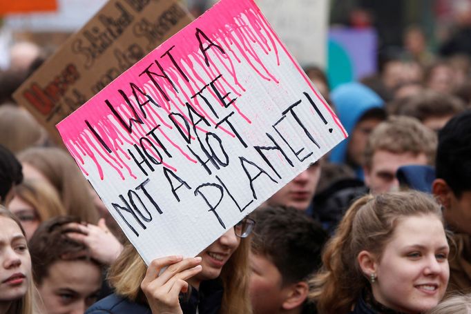 Stávka Fridays For Future v Berlíně, pátek 5. dubna