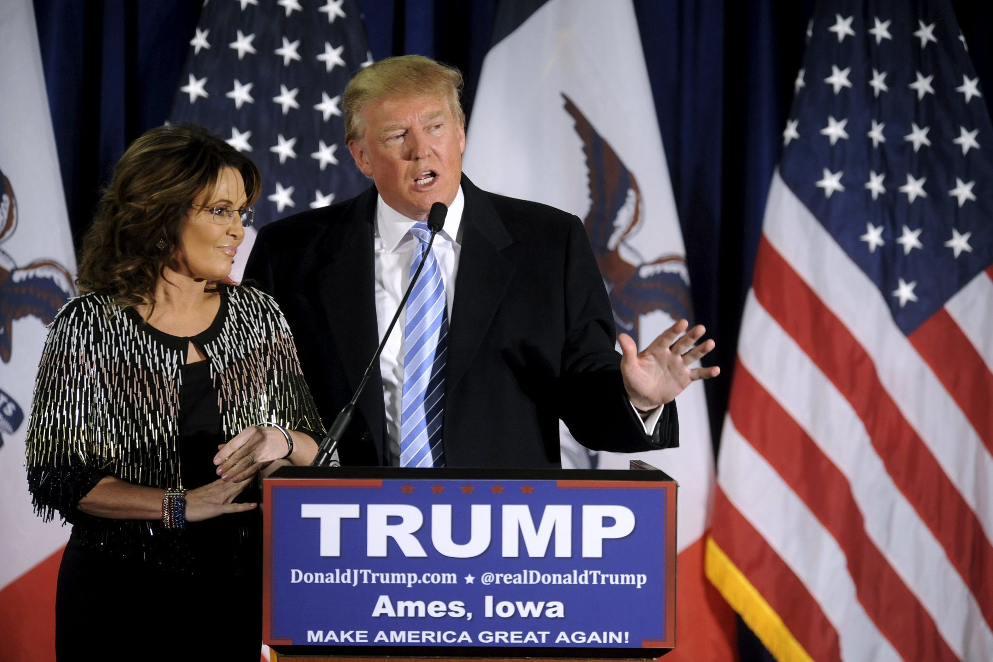 Donald Trump se Sarah Palinovou