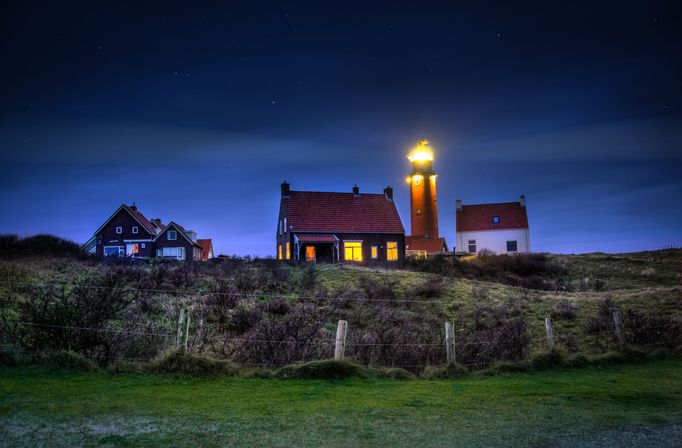 Ostrov Texel, Nizozemsko.