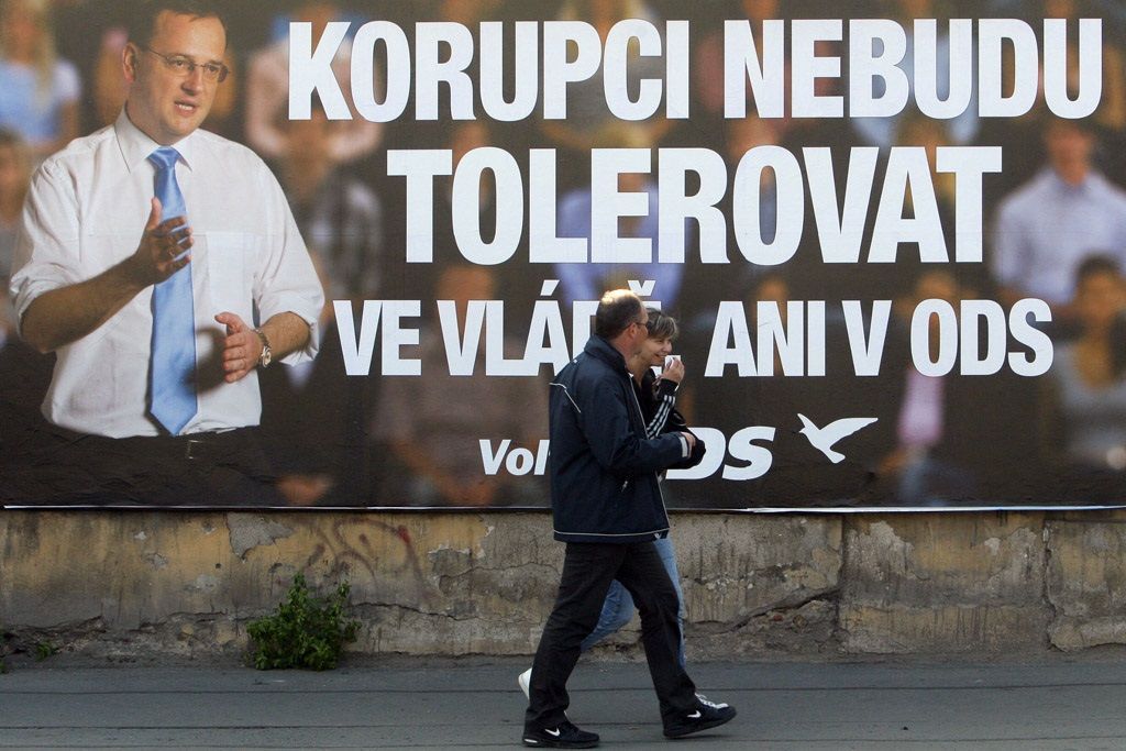 ODS Nečas volby billboard