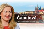 Koncert pro Zuzanu a první jednání se Zemanem. Co čeká Čaputovou v Praze
