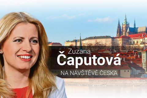 Koncert pro Zuzanu a první jednání se Zemanem. Co čeká Čaputovou v Praze