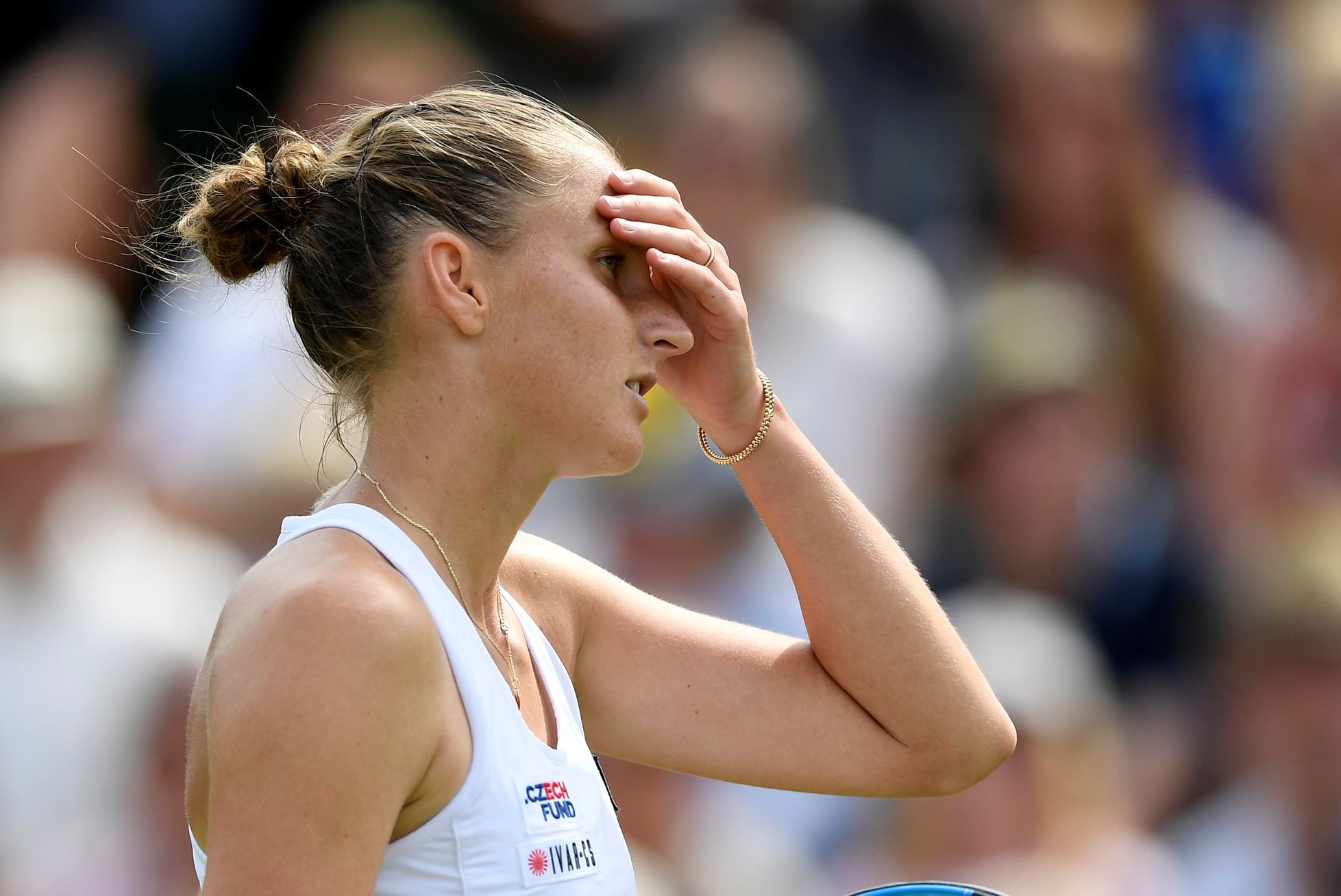 Karolína Plíšková v osmifinále Wimbledonu 2019